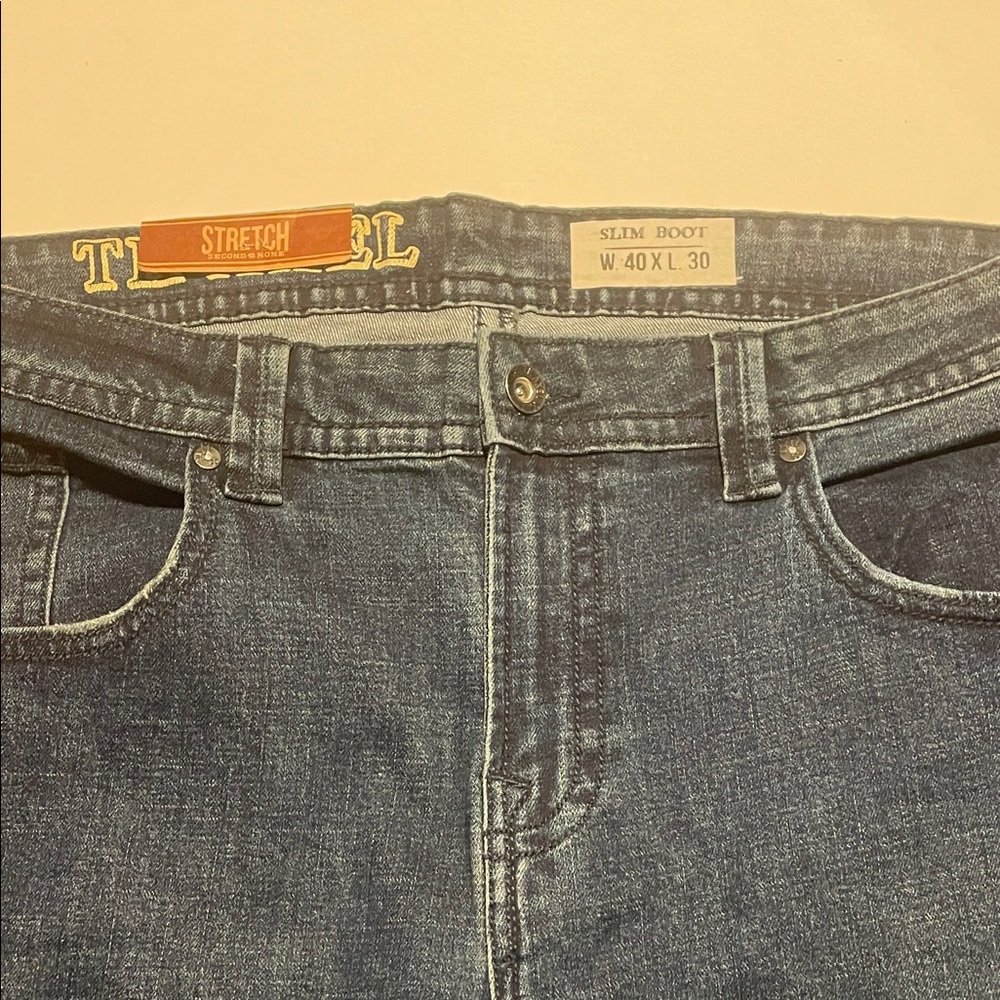 Axel Men's Classic Blue Bootcut Jeans